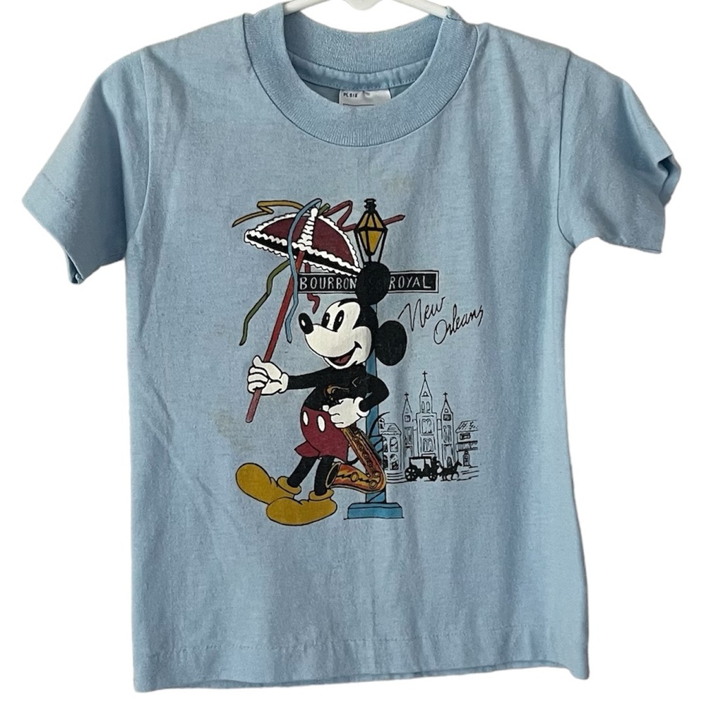 Disney Vintage Disney World New Orleans Jackson Square T-Shirt Size XS (2-4)